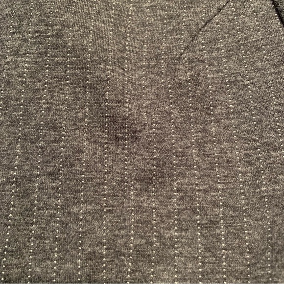 Skirt Suit Gray Pinstripe Mini Skirt Suit Set Size 5/6 - Picture 4 of 16